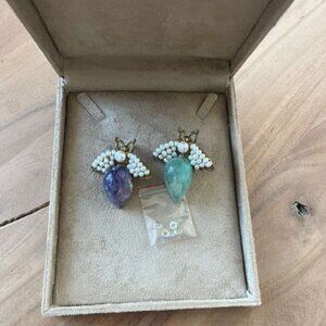 handmade statement earrings